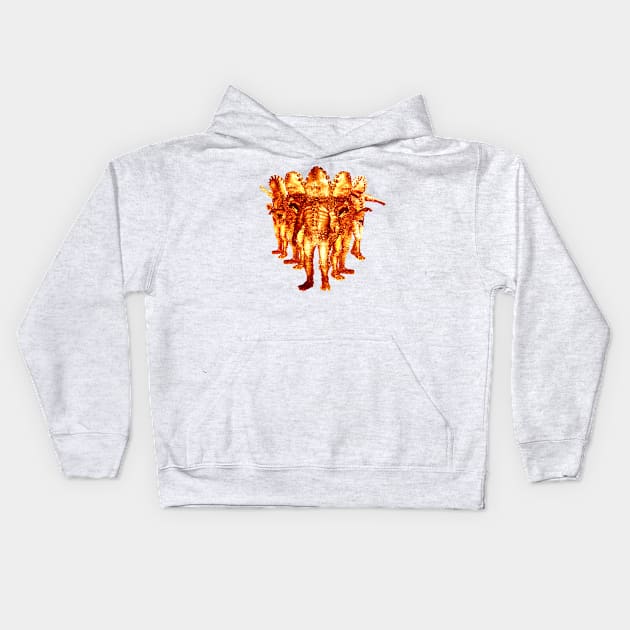 Zygons Kids Hoodie by Andydrewz